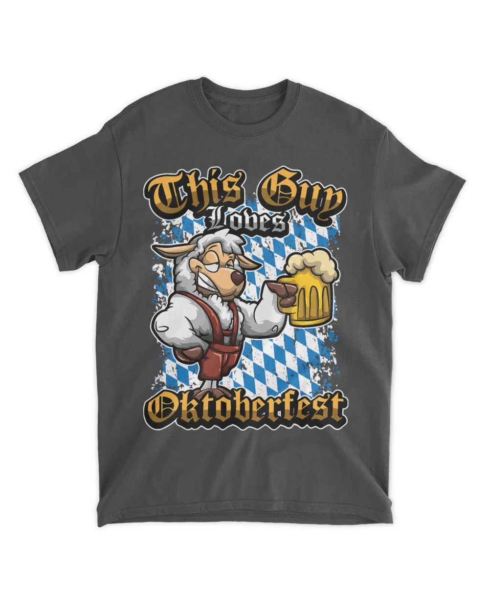 Oktoberfest Funny Llama German Beer Drinking Quote This Guy