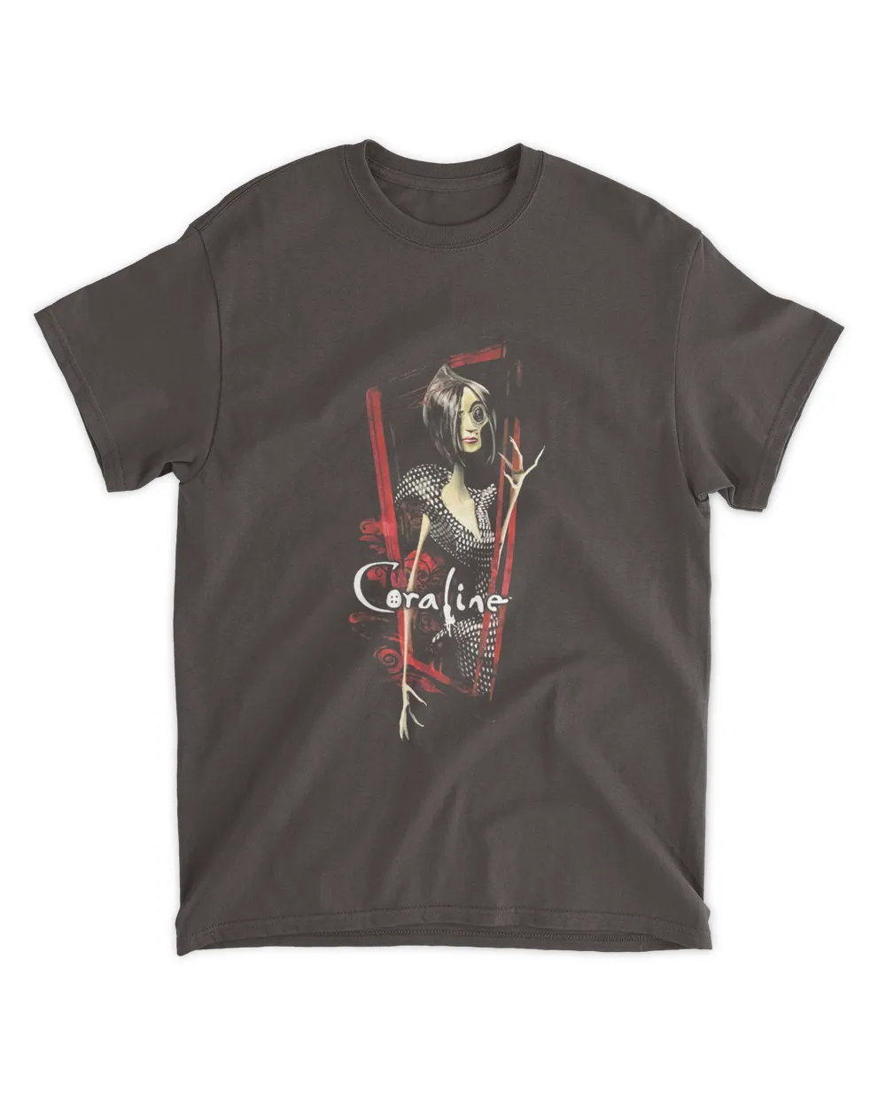 Coraline Other Mother Red Frame Men's Fashion T-shirt