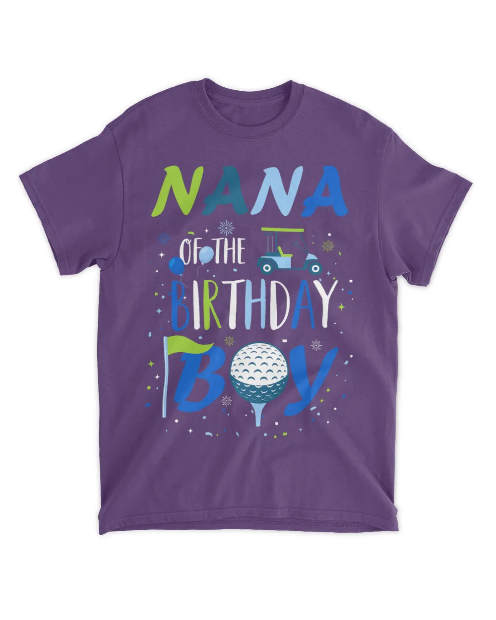 Nana of The Birthday Boy Hole in One Golf Sport Matching