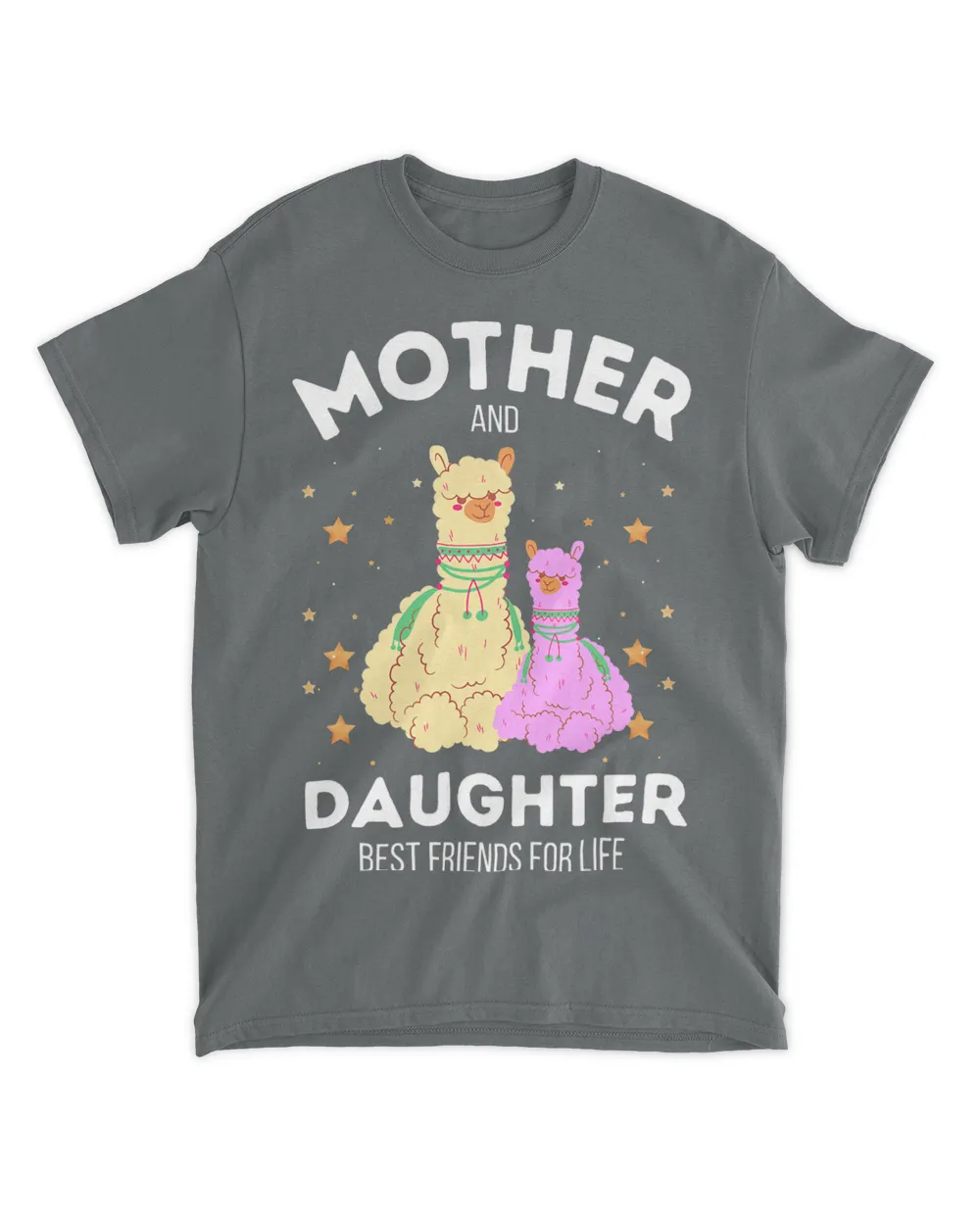 Mother and daughter best friends for life mothers day llama
