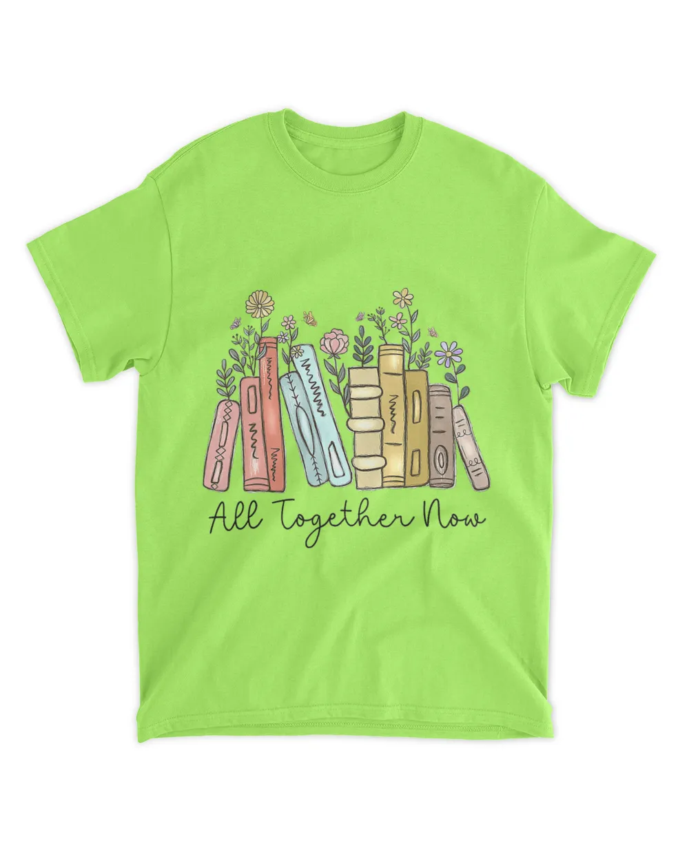 All Together Now Summer Reading 2Groovy Funny Book Lover