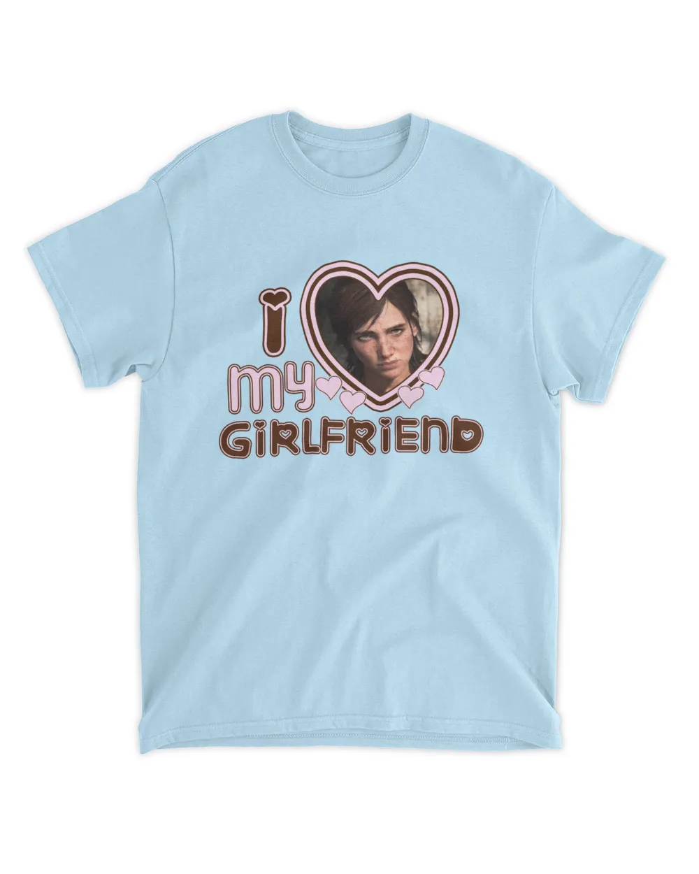 The Last Of Us Wallpaper Part 2 Ellie Tlou I Love Girlfriends Shirt |  SenPrints