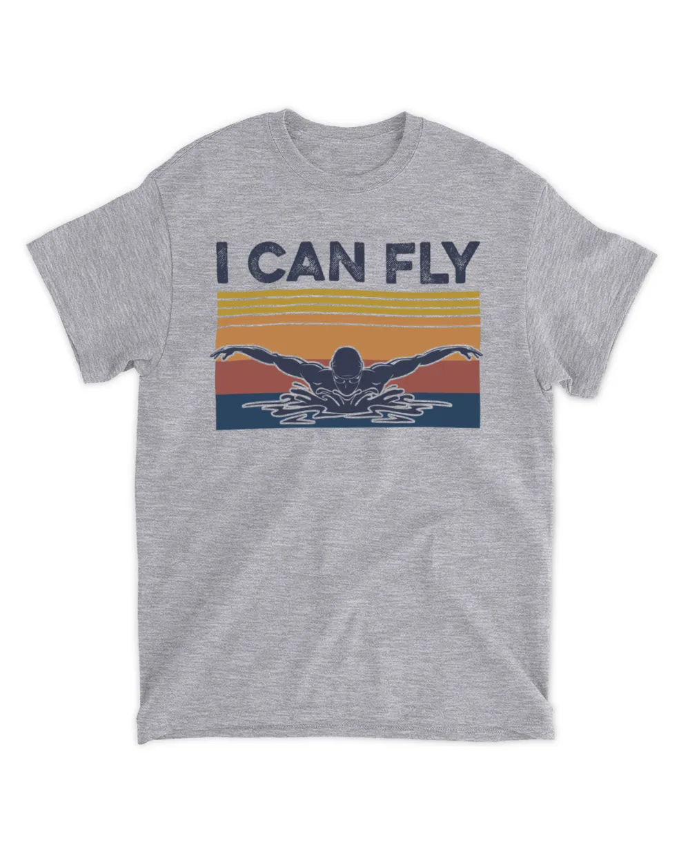I can fly Unisex Standard T-Shirt sport-grey s