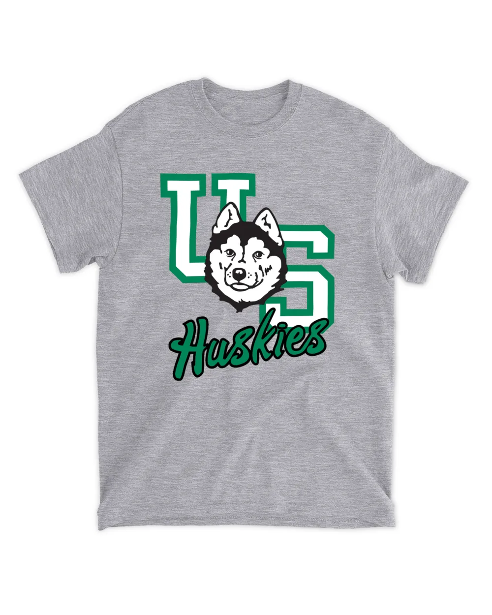 U Of S Huskies T-Shirt Unisex Standard T-Shirt sport-grey 