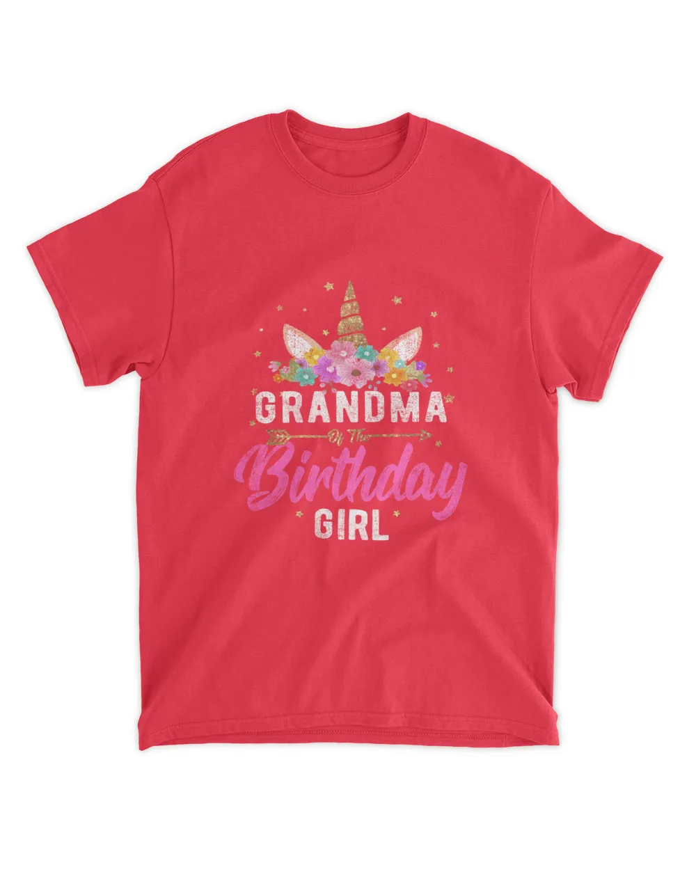 Unicorn Birthday Shirt Grandma Of The Birthday Girl Tee Gift Sweatshirt - Mothers Day Shirts For Grandma