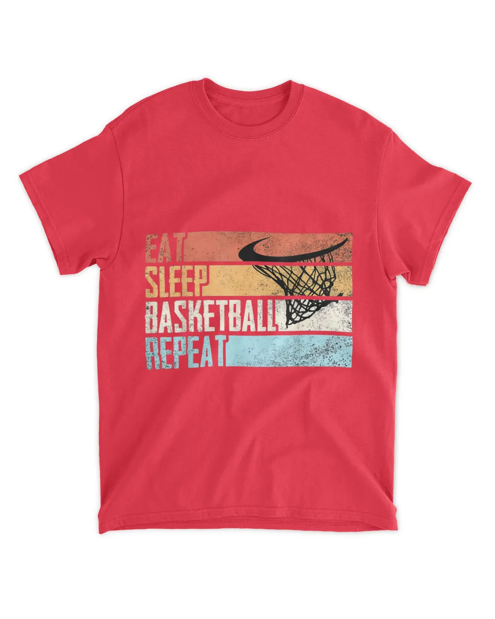 Manger. Dormir. Basketball. Répéter. Cadeaux de basket-ball