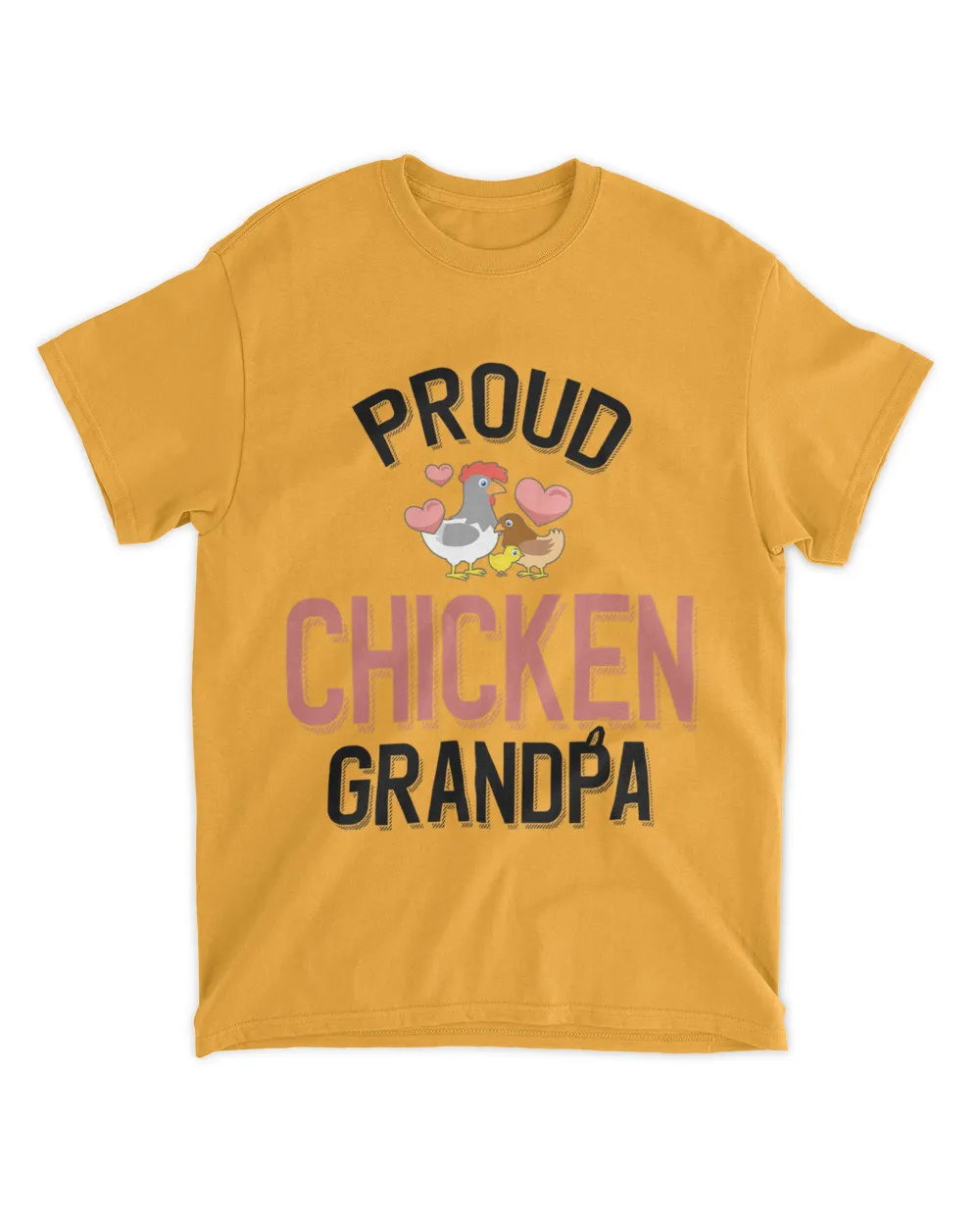 Mens Cute Chicken Grandpa