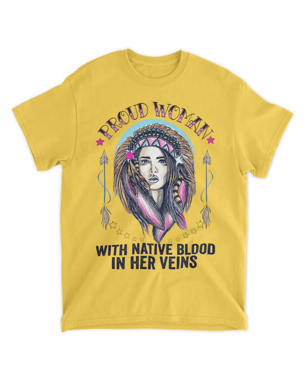 Native Blood In Her Veins