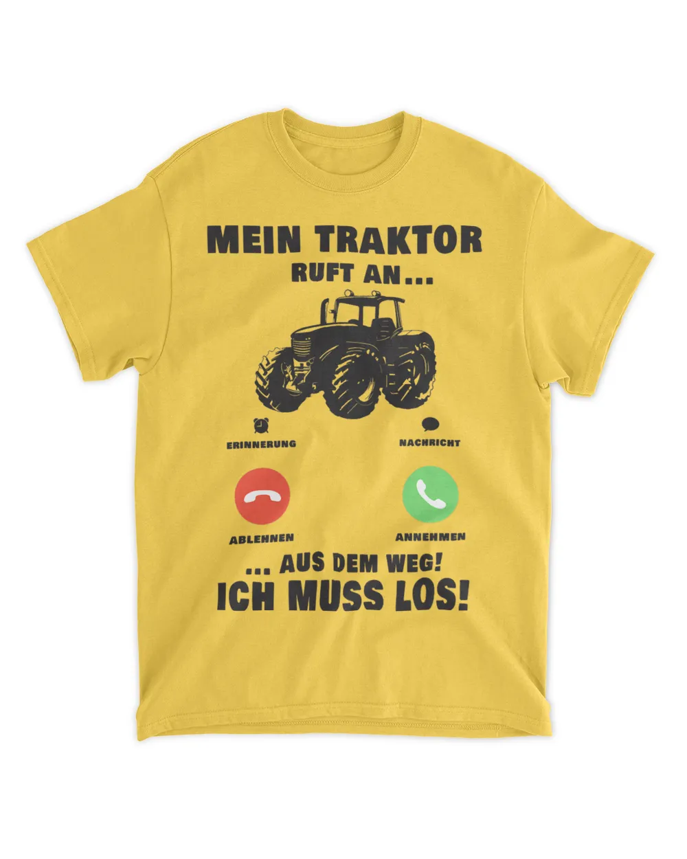 My tractor calls to tractor driver farmer