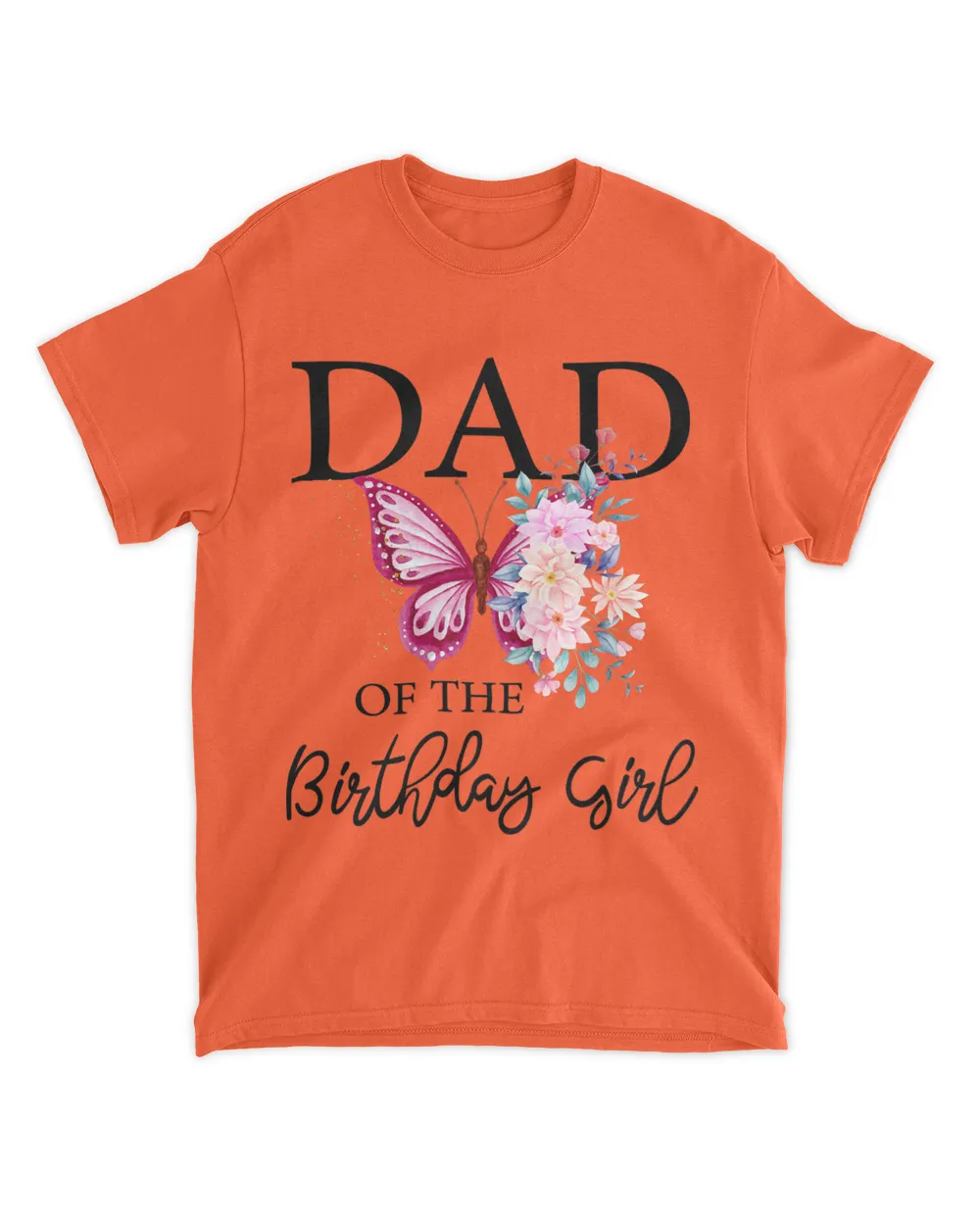 Dad 1st First Birthday Matching Family Butterfly Floral 21