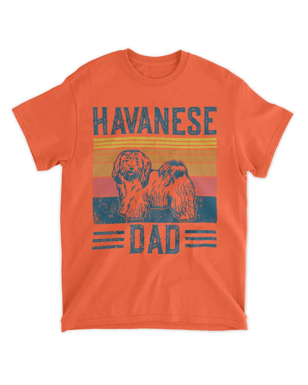 Dog Havanese Dad - Vintage Havanese Dad T-Shirt