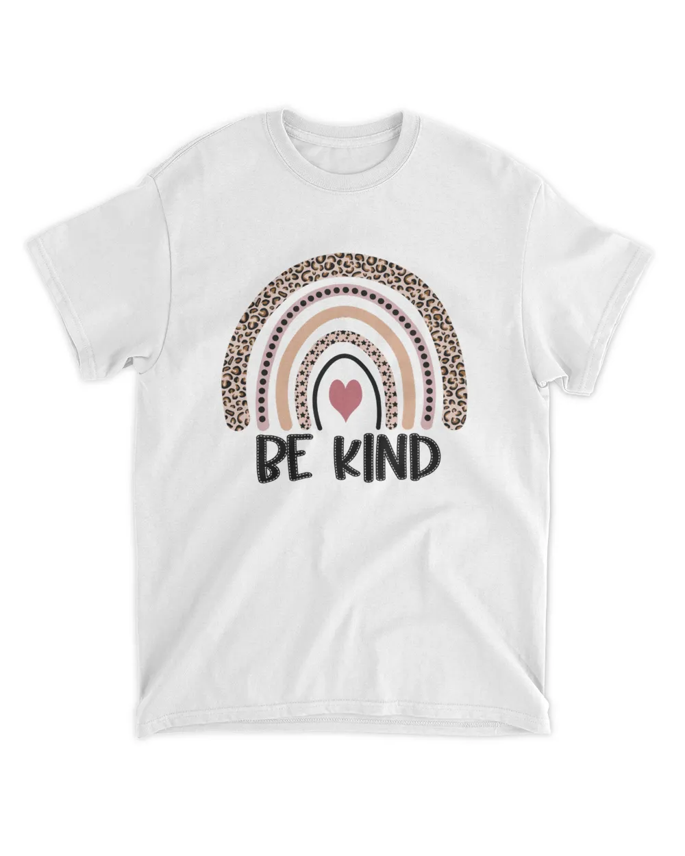 Leopard Rainbow Be Kind We Wear Orange For Unity Day t shirt