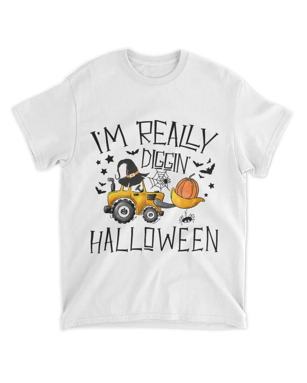 Im Really Diggin Halloween Excavator Halloween Costume Kid