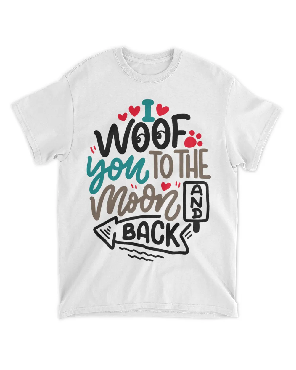 I woof you to the moon and back