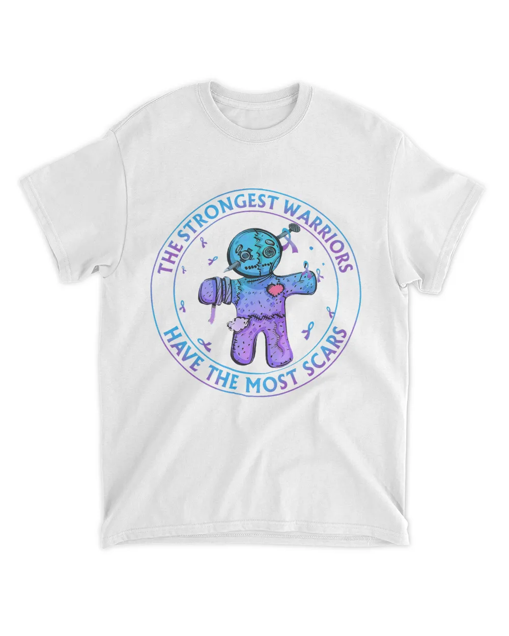 The Strongest Warriors Have The Most Scars Voodoo Doll Shirt