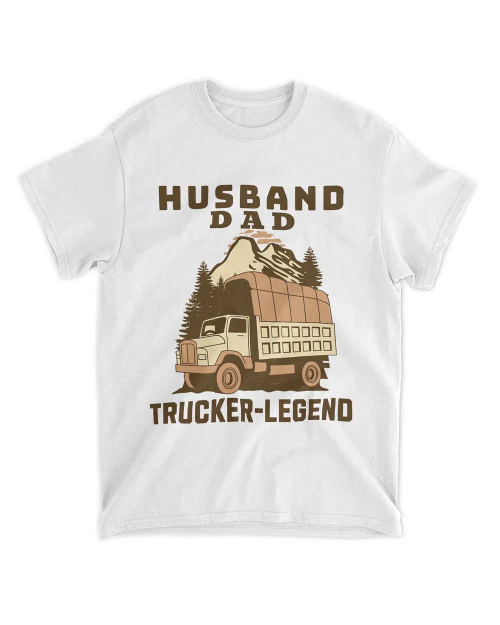 Husban Dad Trucker Legend Shirt