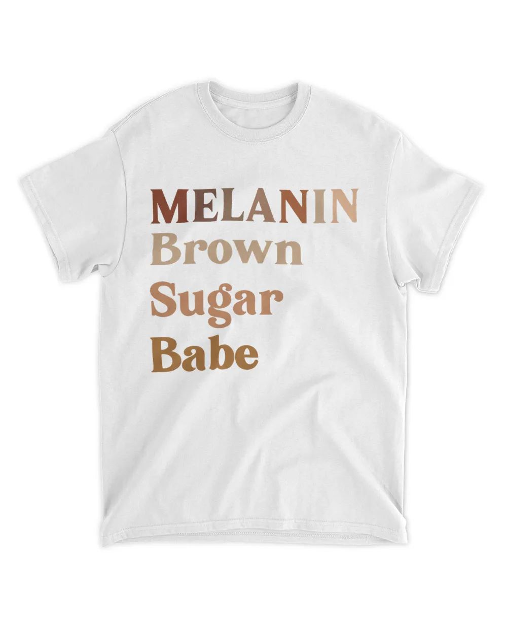 Melanin Brown Sugar Babe Shirt
