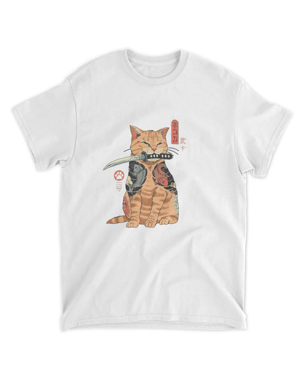 Cat With Knife Shirt