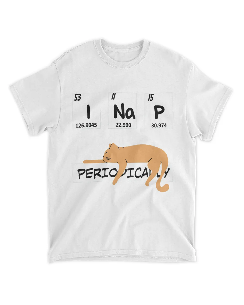 I na p periodically cat shirt