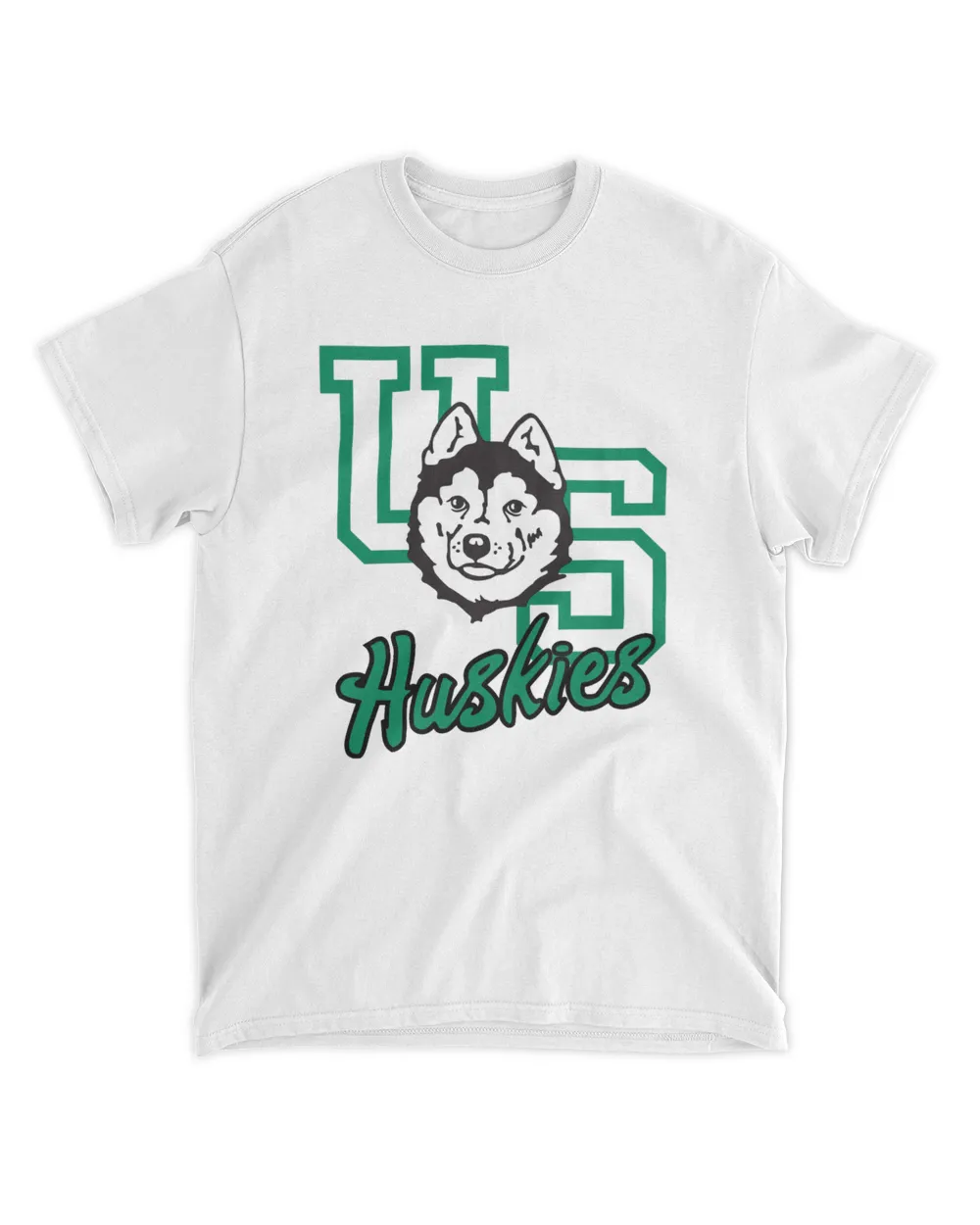 U Of S Huskies T-Shirt Unisex Standard T-Shirt white 