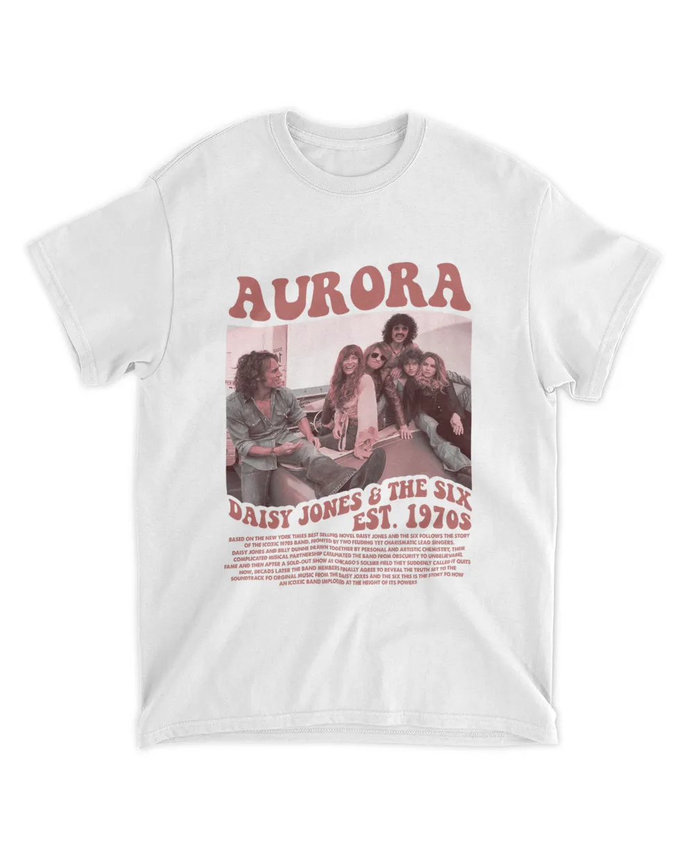 Vintage Daisy Jones and The Six Aurora Shirt | Aurora Concert Shirt | Aurora World Tour Merch