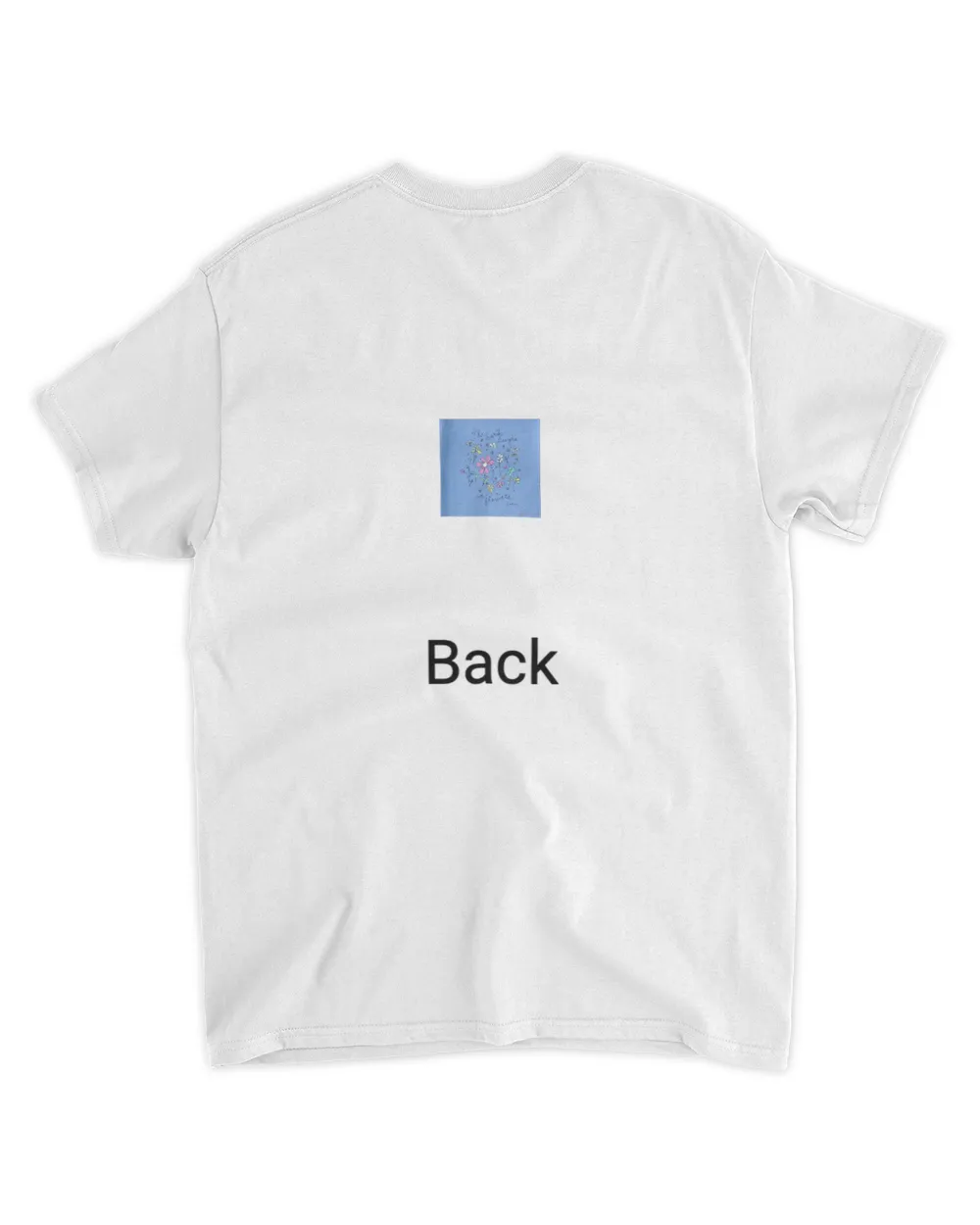 Custom text 2 mặt