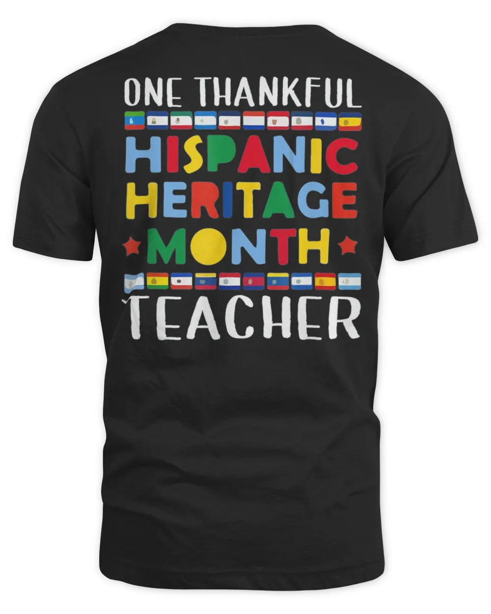 Thankfully teacher hispanic heritage month latina teacher T-Shirt