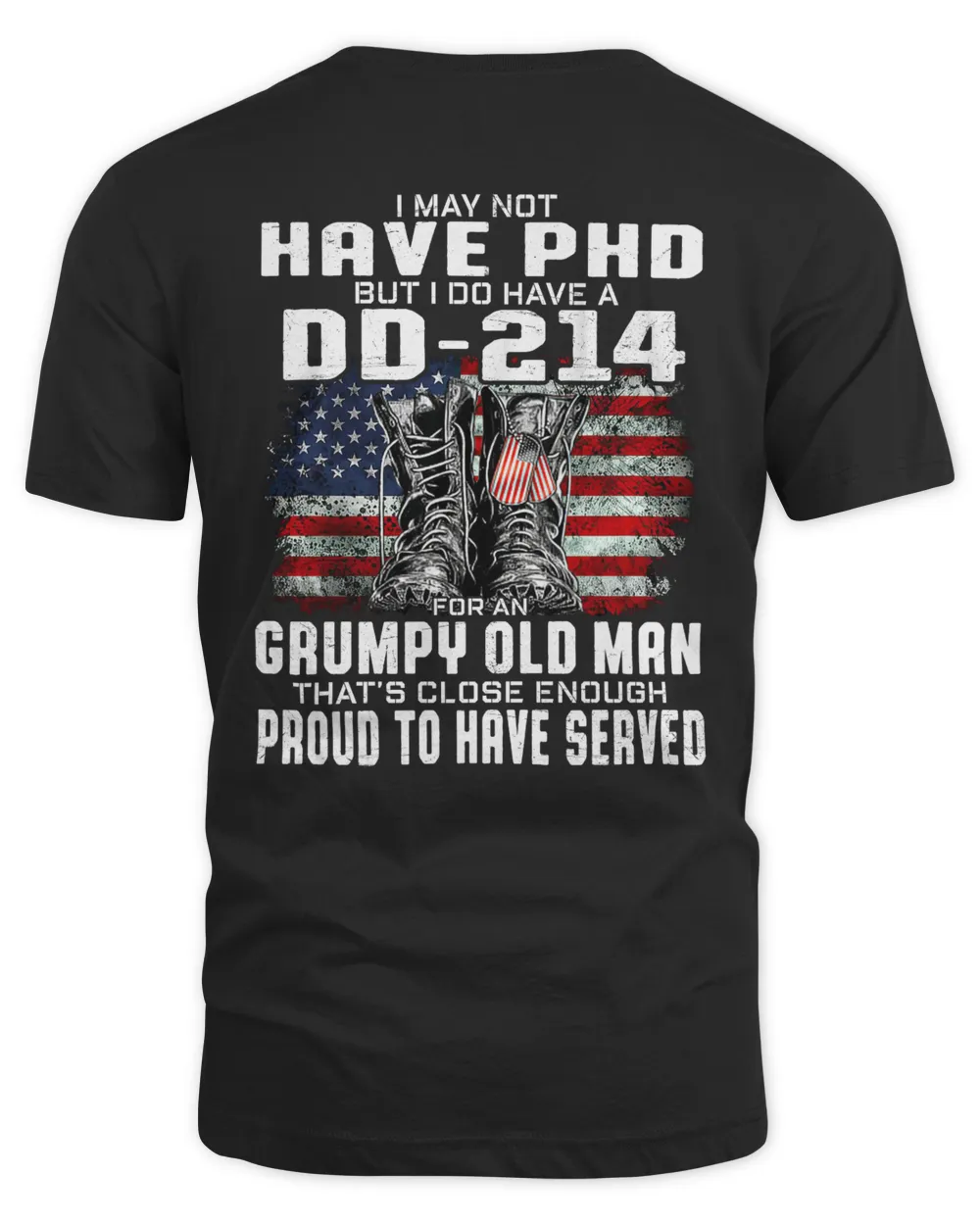 I Do Have DD-214, U.S Veterans (Back)