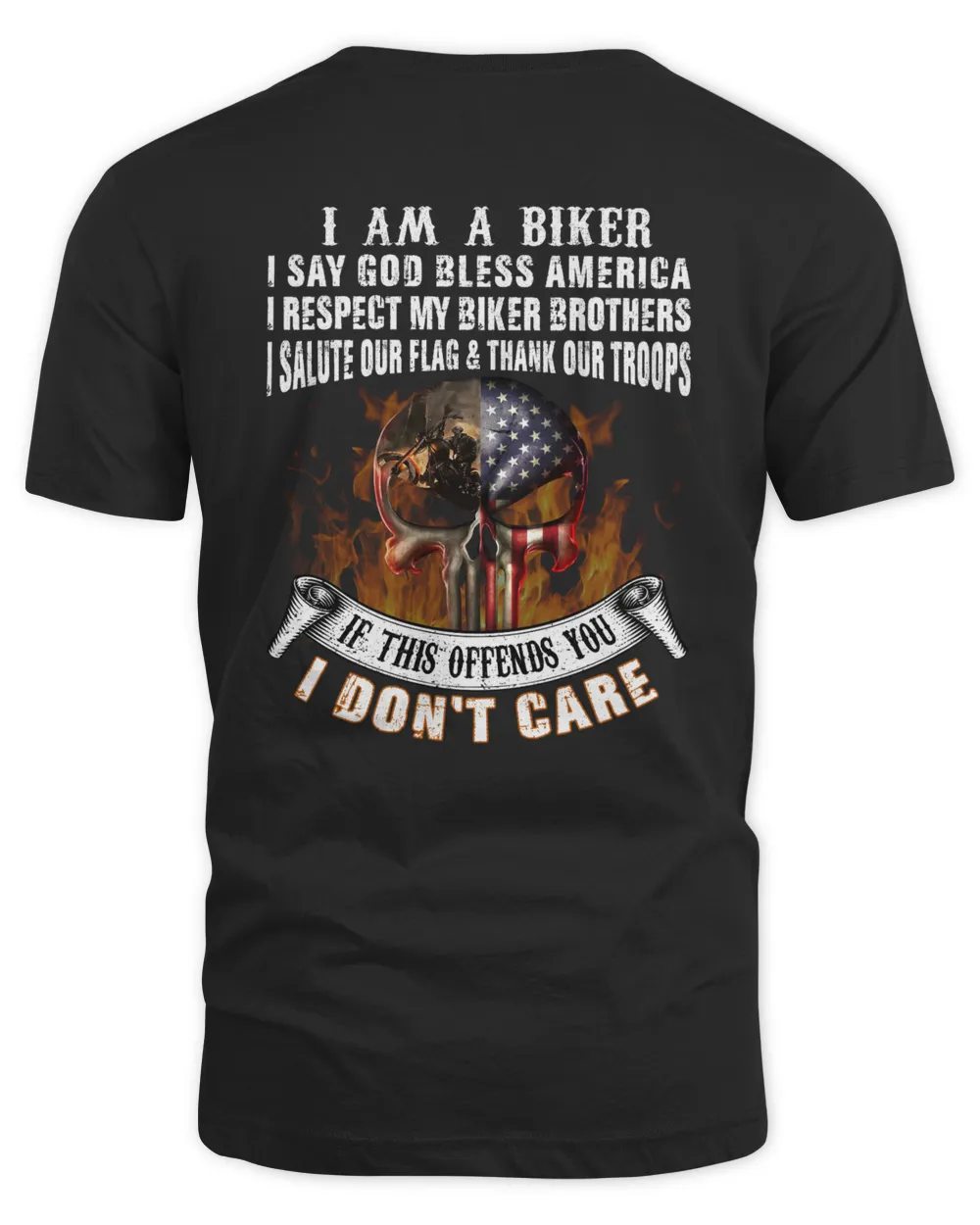 I Am A Biker I Say God Bless America