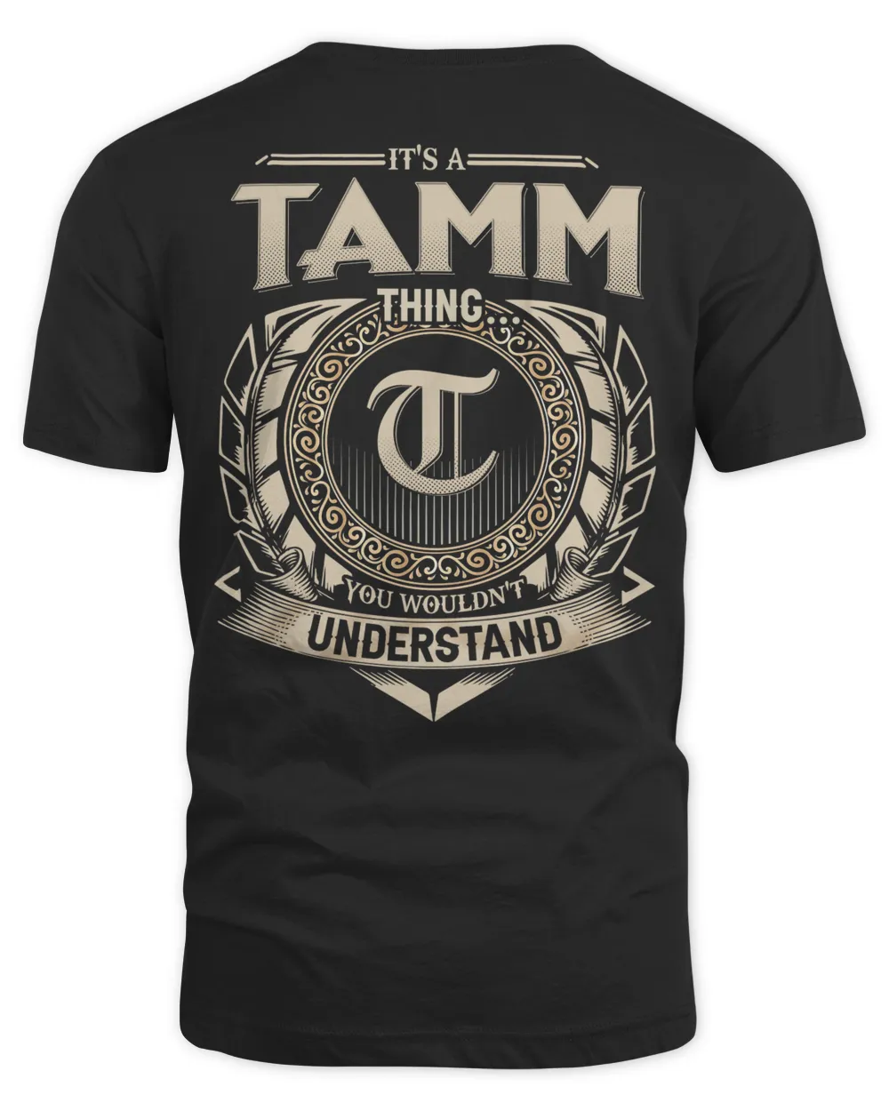 TAMM Unisex Standard T-Shirt black s