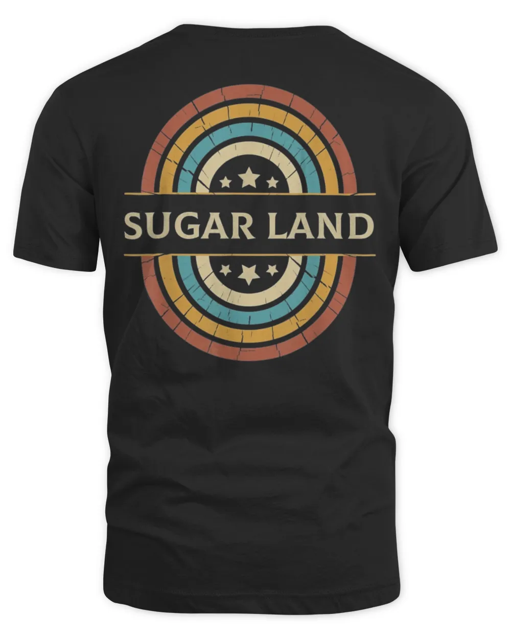 Vintage Sugar Land City Pride Home Texas State 70s Style Shirt