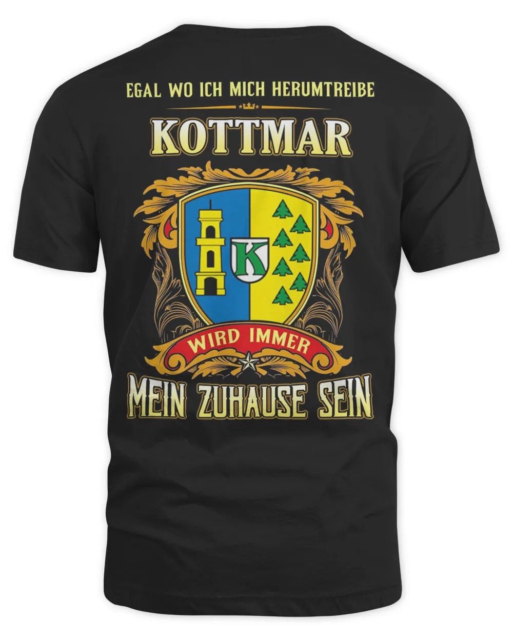 Egal Wo Ich Mich Herumtreibe Kottmar Wird Immer Mein Zuhause Sein Shirt