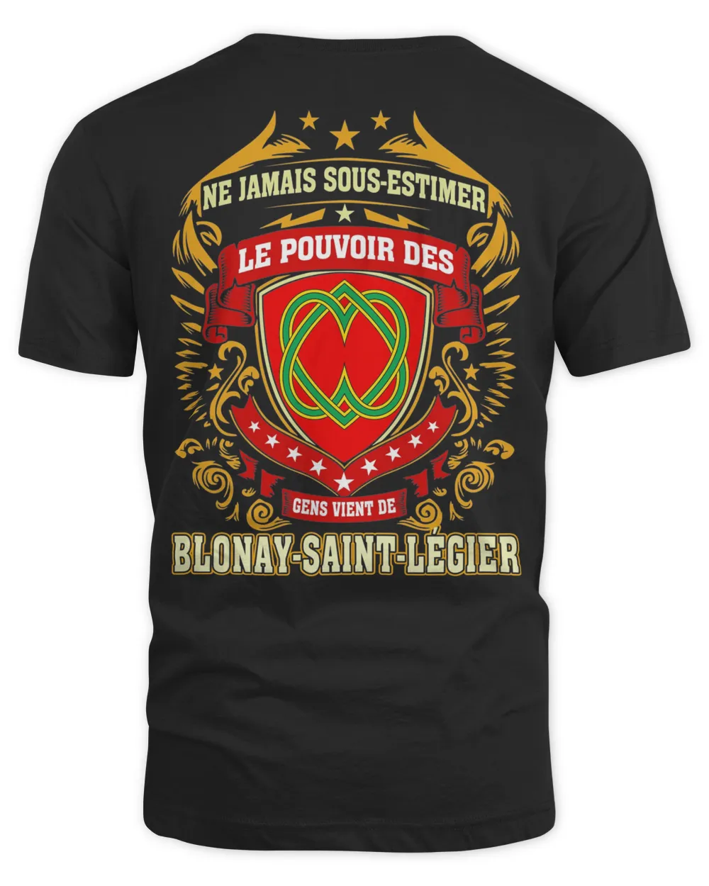 Ne Jamais Sous-estimer Le Pouvoir Des Gens Vient De Blonay-Saint-Legier Shirt