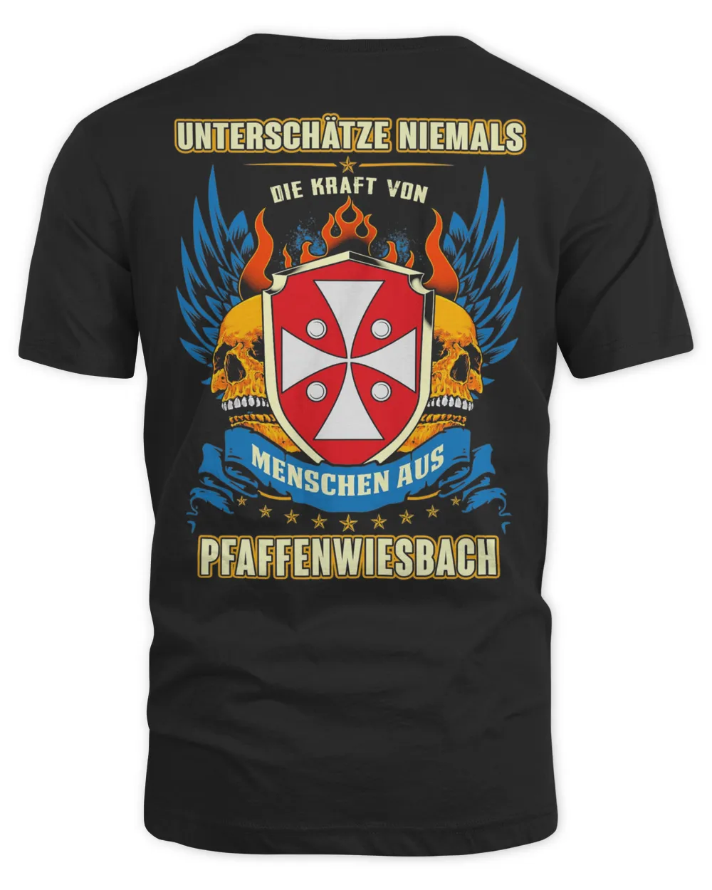 Unterschätze Niemals Die Kraft Von Menschen Aus Pfaffenwiesbach Shirt