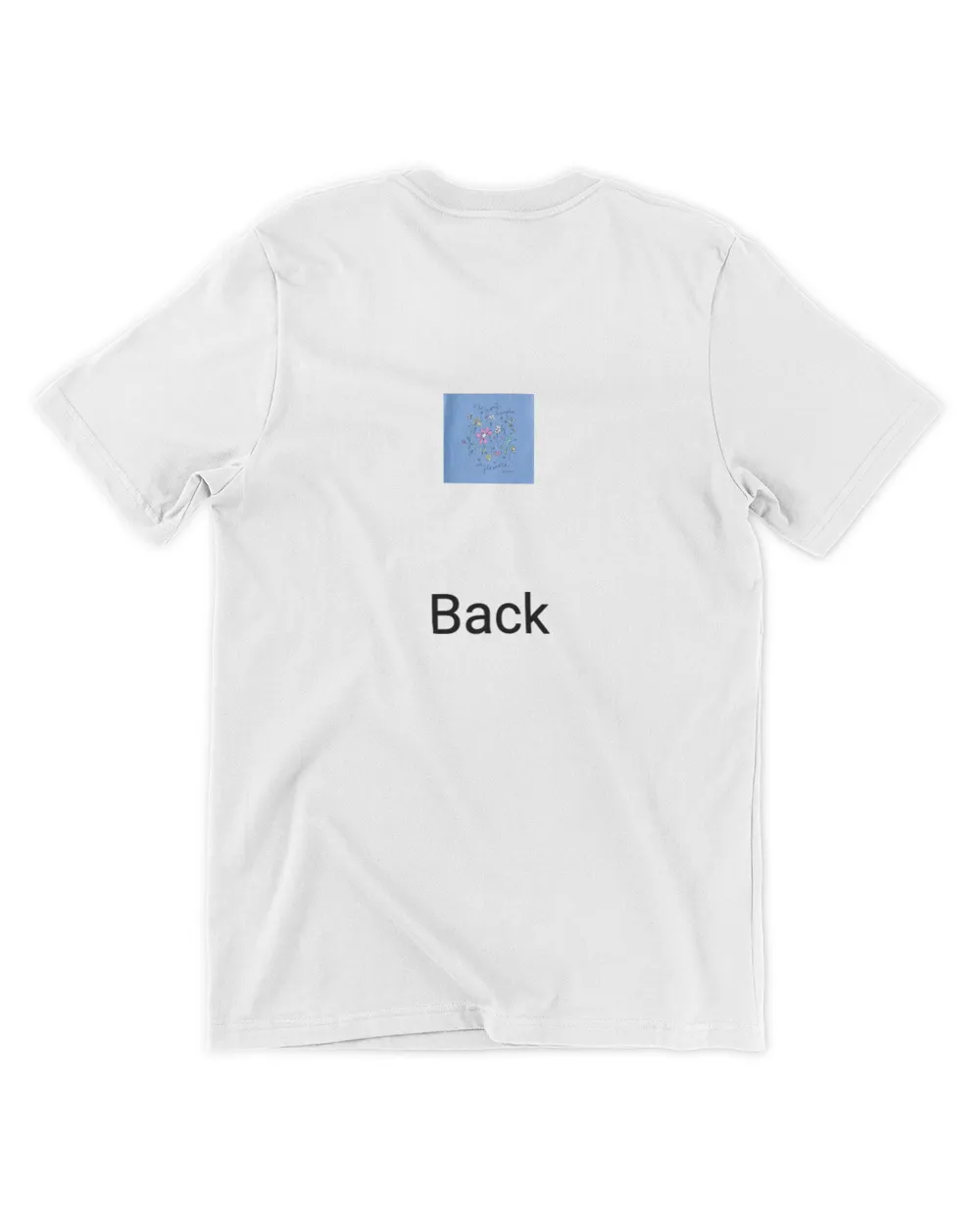 Custom text 2 mặt