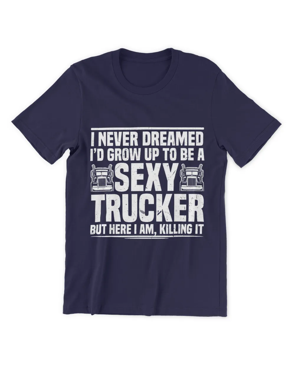 I never dreamed Id grow up to be a sexy Trucker Transporter 1