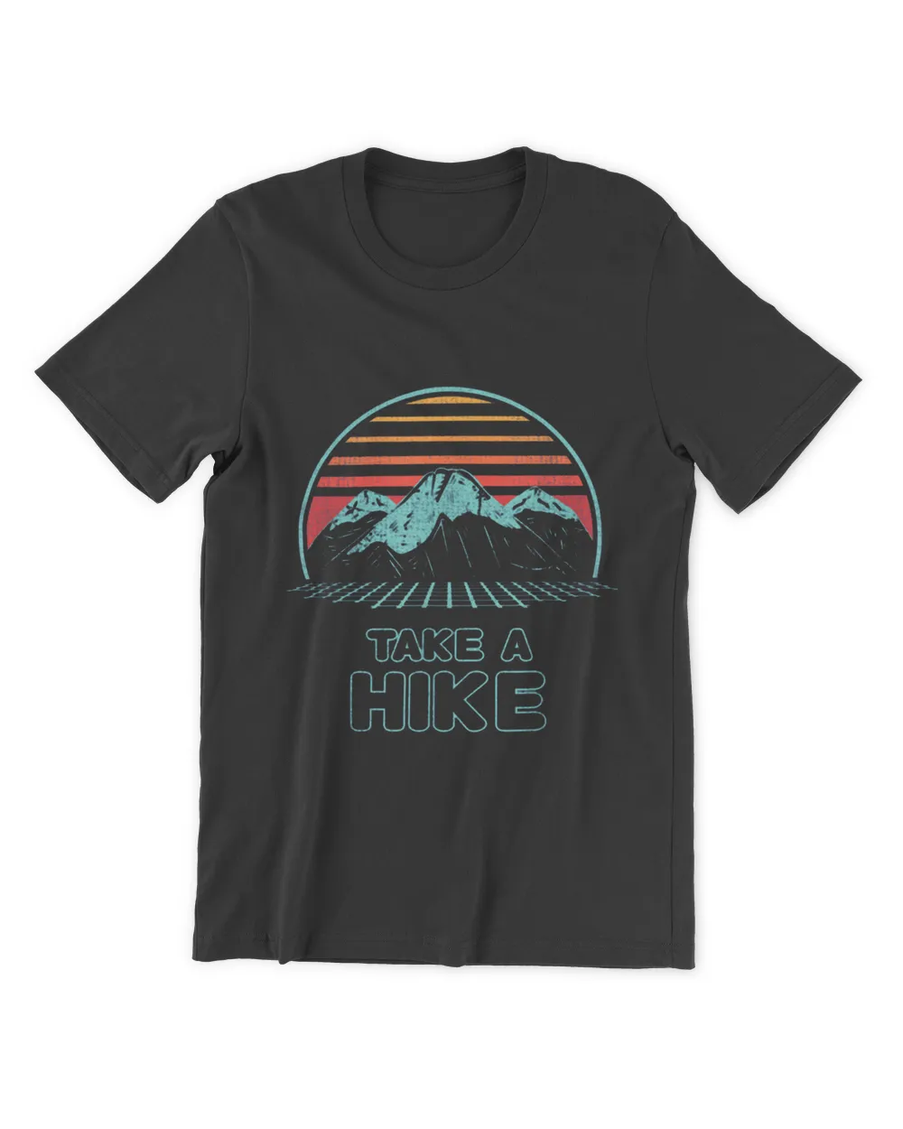 Hiking Retro 80s Style Take A Hike T-Shirt
