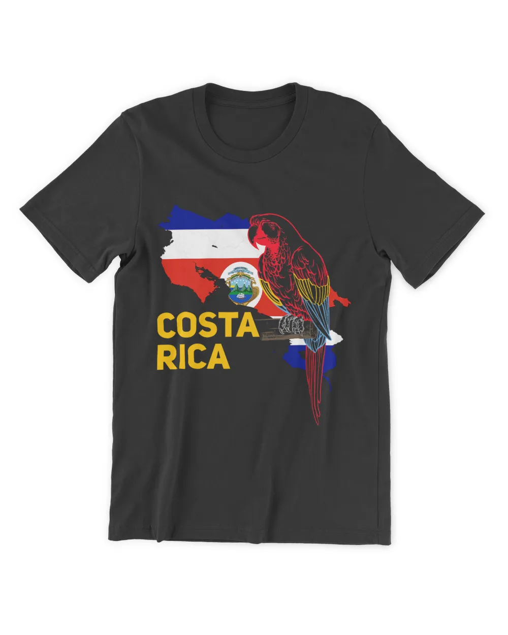 Costa Rica Bird Scarlet Macaw Central American Country