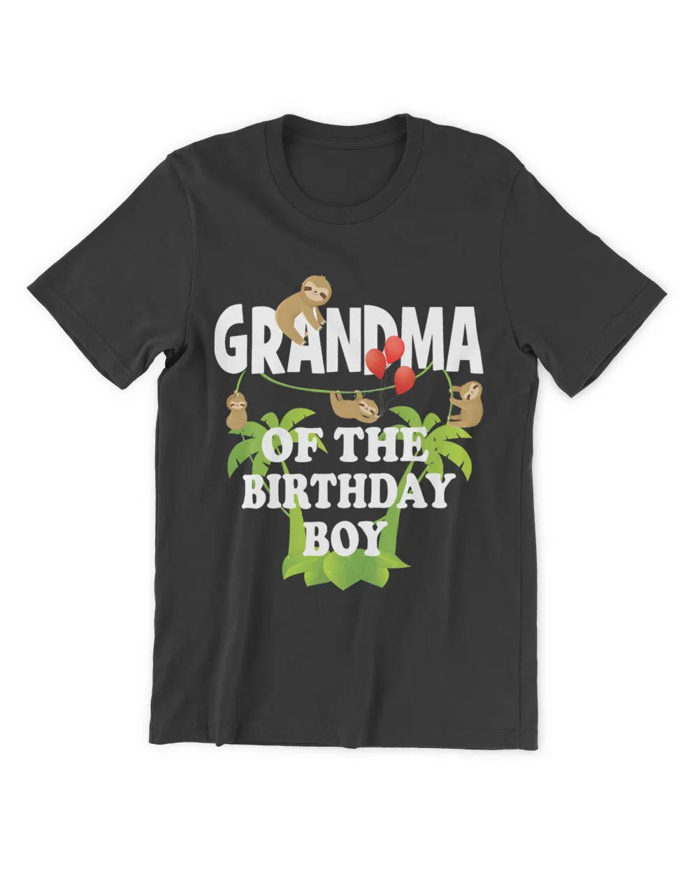 Grandma Of The Birthday Boy Sloth Kid BDay Party