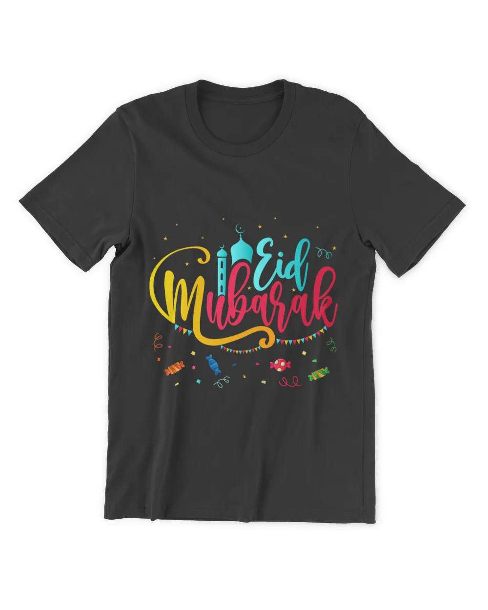 Happy Eid Mubarak for Kids Women Men Eid al Fitr Eid al Adha