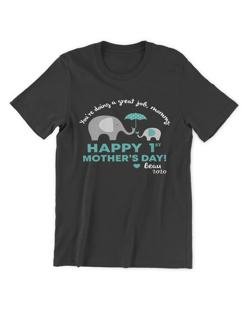 Personalized Baby Onesie - Happy 1 st Mother’s Day Shirt
