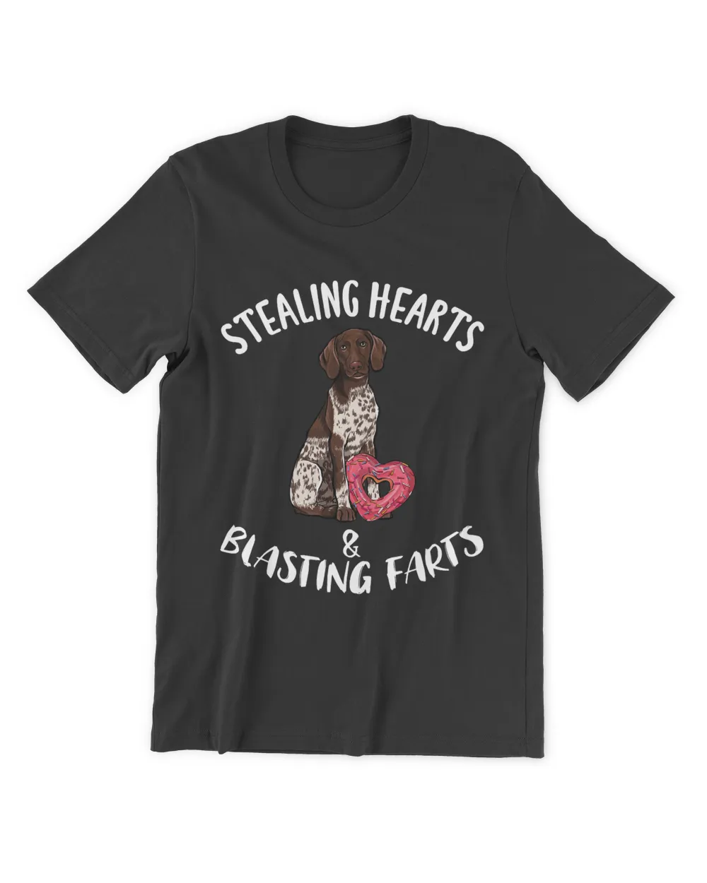 Stealing Hearts Blasting Farts German Shorthaired Pointer Sweatshirt