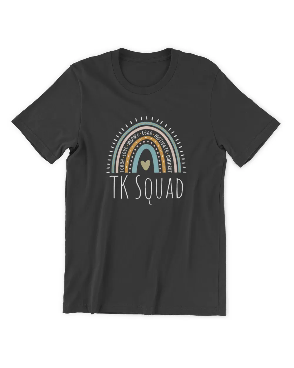 a01  TK Teacher Squad TK Kindergarten Matching Team Fun Cute Idea aha280401 iu Unisex Premium T-Shirt black s