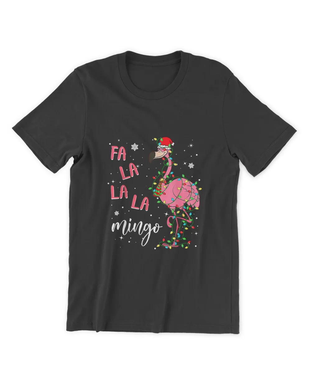 Fa La La La mingo Flamingo for Christmas Xmas