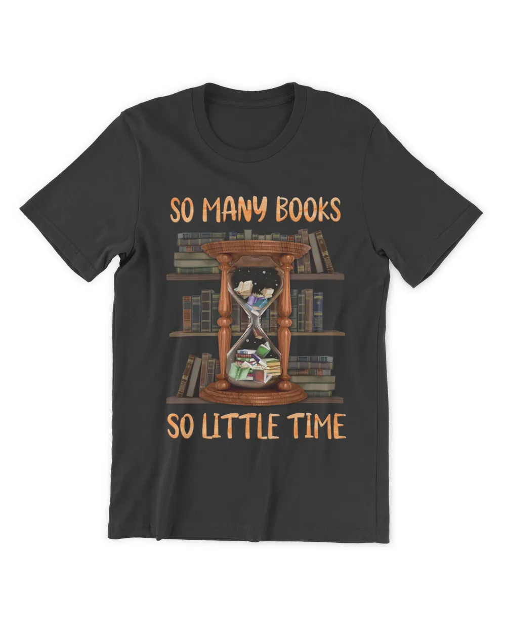 Reading So Many Books Men's Premium Tshirt black s