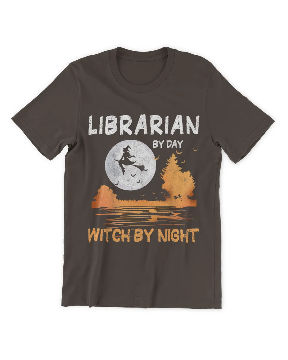 Librarian By Day Witch By Night Women Halloween 21