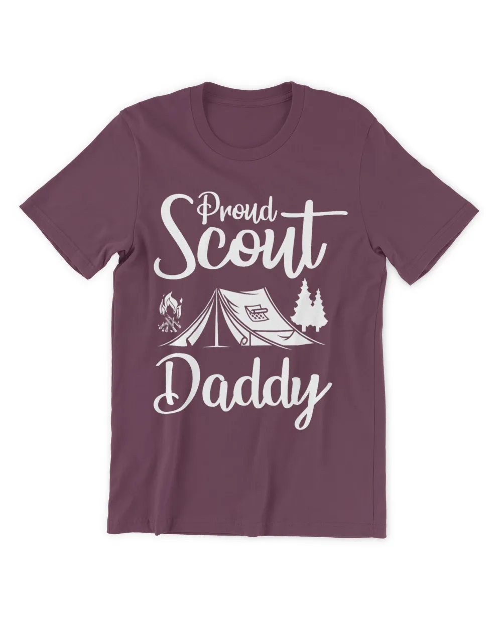 Camping Camp Proud Scout Daddy Camping Scouting Tent Scout Dad Leader Camper