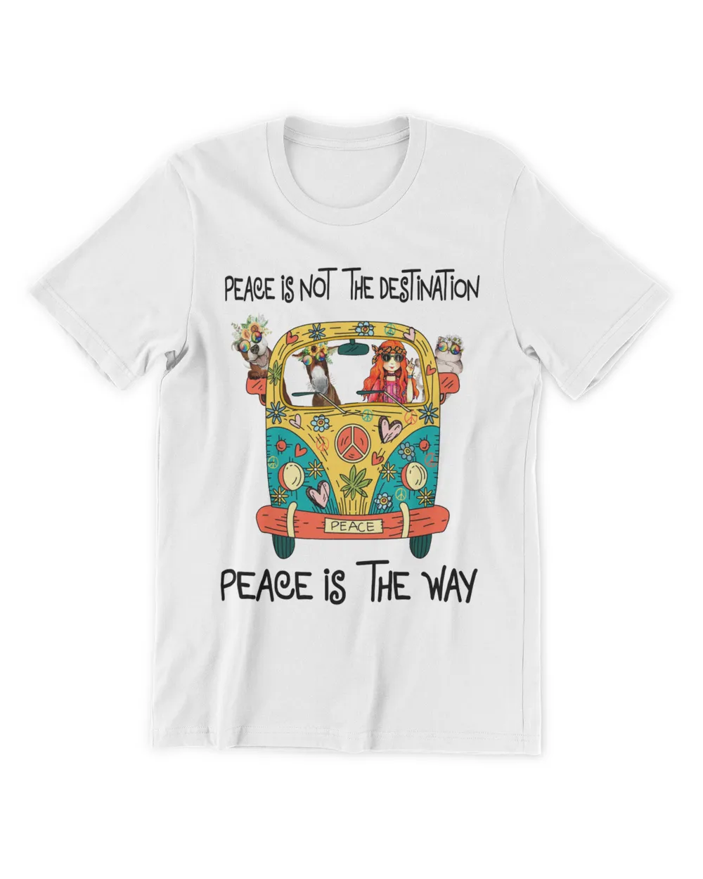 hippie peace is not
