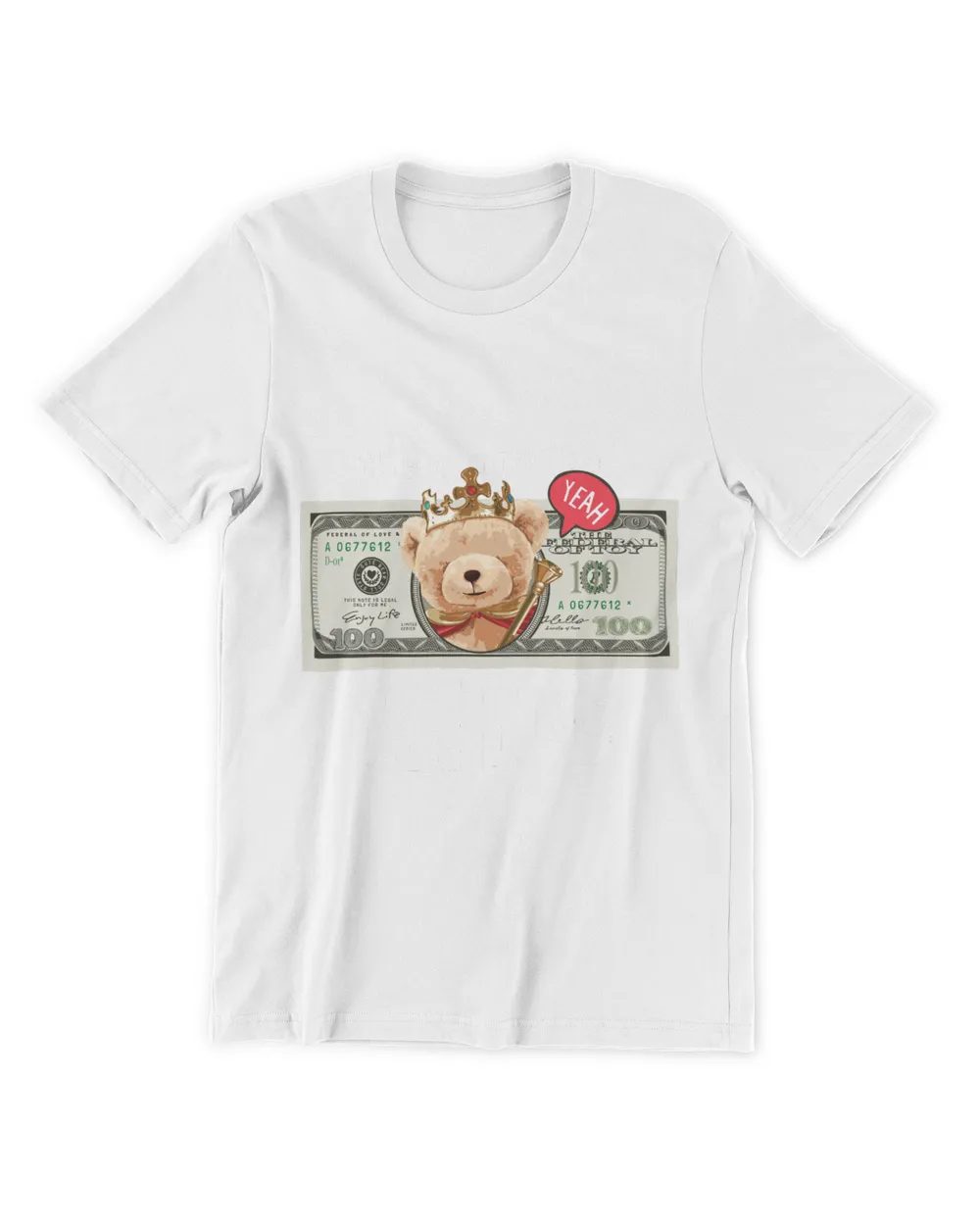 The wannabe KING - Money Art T-shirt Maxu