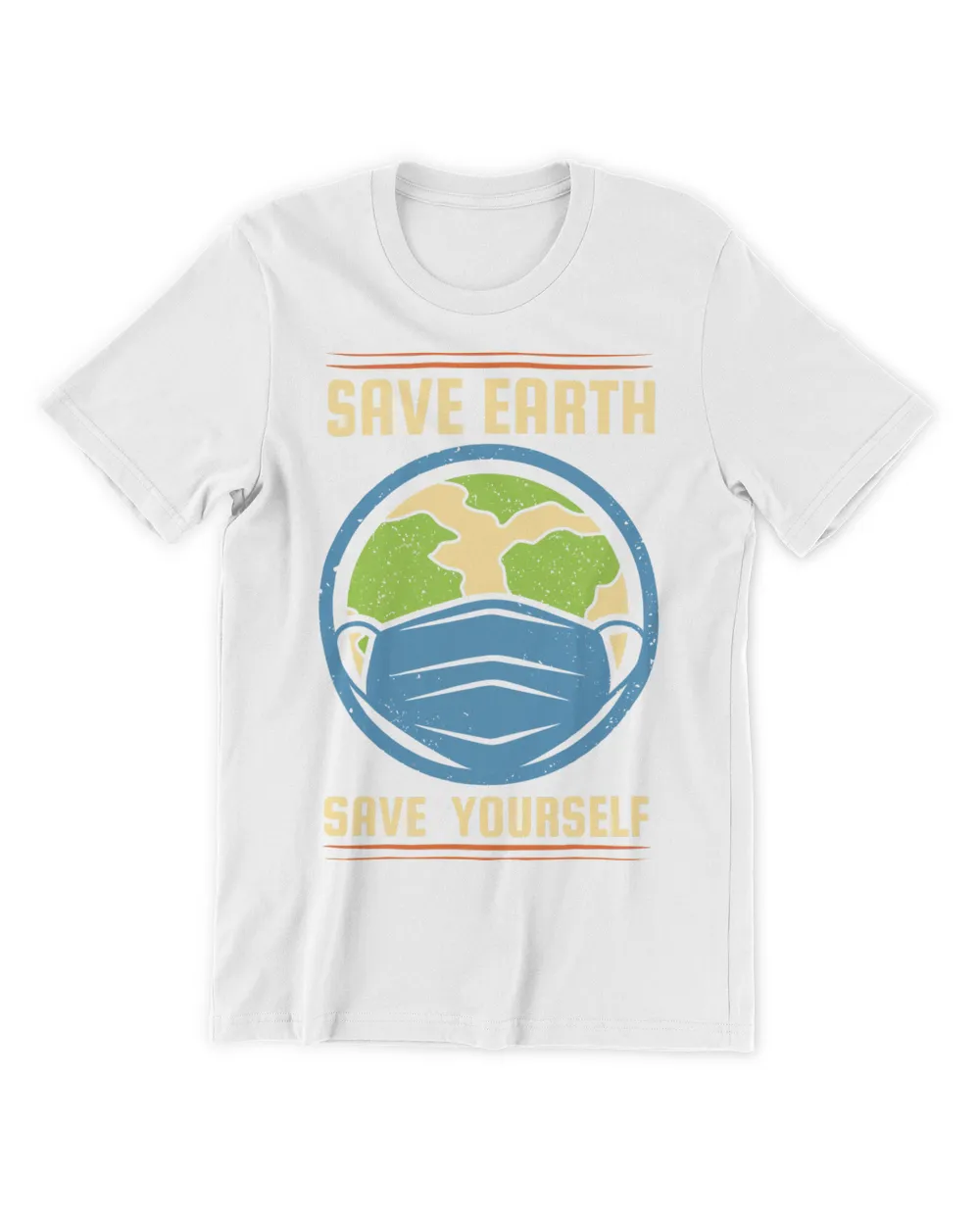 Save Earth Save Yourself (Earth Day Slogan T-Shirt)